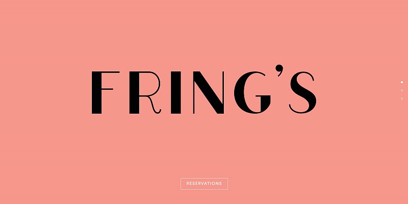  10 Cool one page Restaurant Website for Inspiration