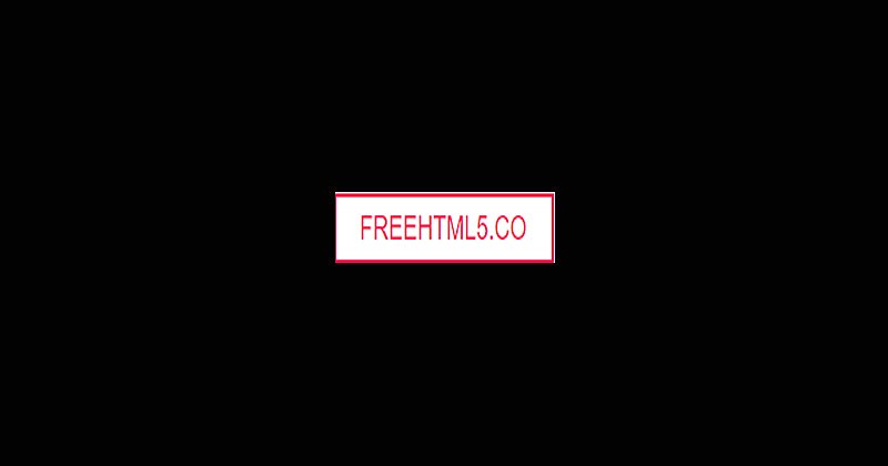 Free Web templates Freehtml5 