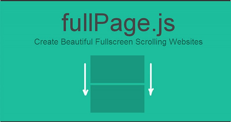  how to create a beautiful fullscreen single scrolling page