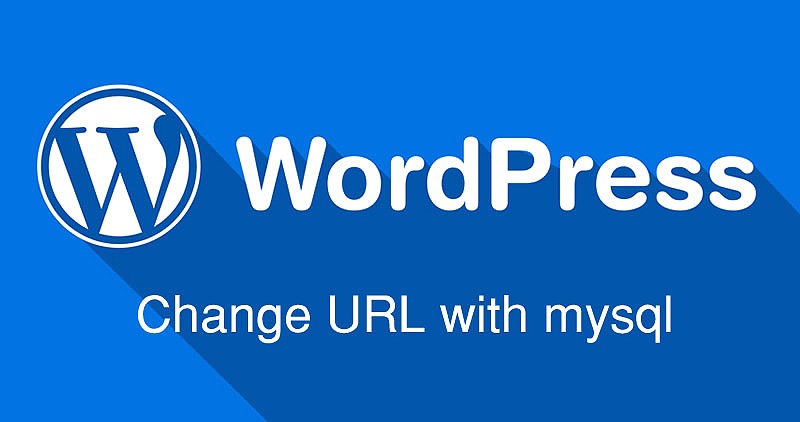  Wordpress change url (mysql query)