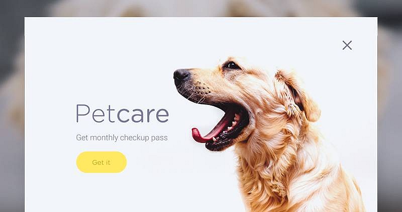  10 Great UI PopUp  / Overlay Design Inspiration