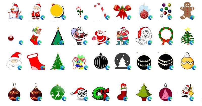  Free Christmas Clipart Pack