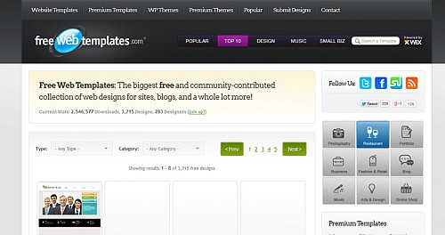 Free Web templates Free Web Templates