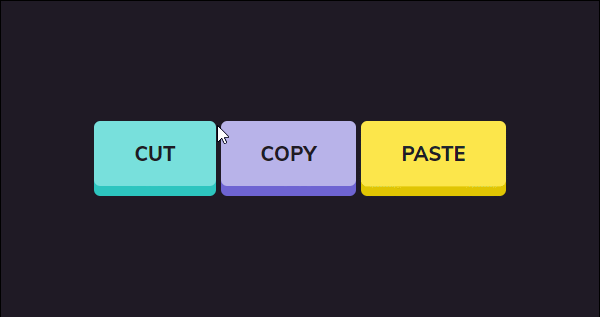  CSS Group (Multi) Buttons