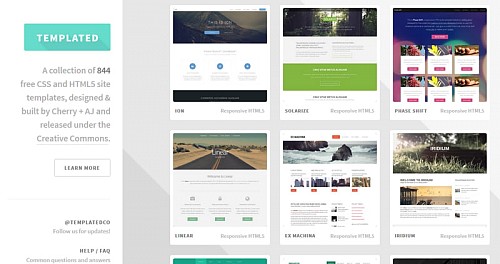 Free Web templates Templated