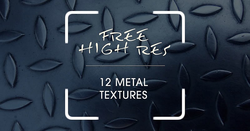  12 Free HD Metal Textures Backgrounds Vol1