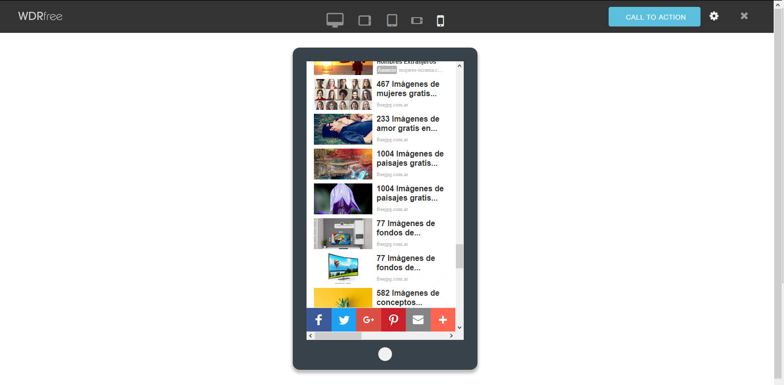 Free Web Site Template 